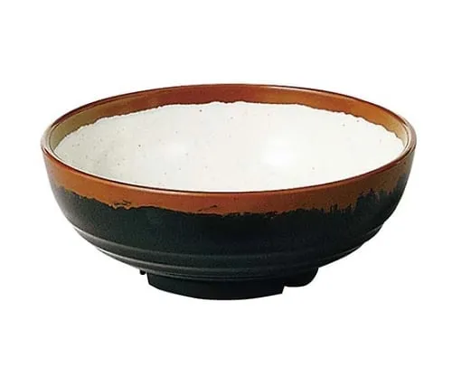 61-6835-47 Melamine Japanese tableware Chojiro kiln Bowl AN-69 small W inner white 2428230
