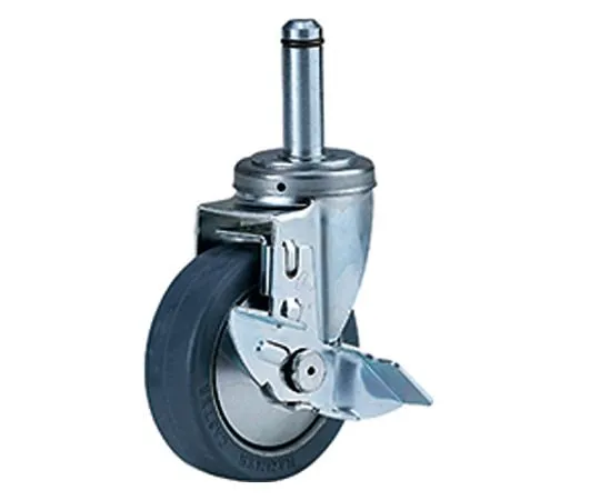 64-3503-33 Wide Rubber Single Caster S100W