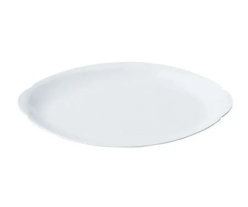 61-6840-94 Melamine School Dishes Oval Dish Platen Type No. 36 A 12 Inch White 7603300