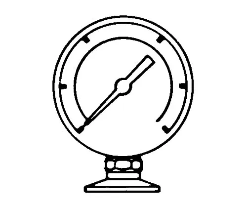 61-0281-35 Housing Sanitary Pressure Gauge (1-6.89Bar) 1/Pk 1ST YY1801020