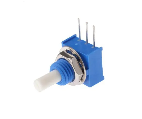 63-4851-06 Bourns 3310C Series Conductive Plastic Potentiometer with a 3.17 mm Dia. Shaft, 20kΩ, ±20%, 0.25W, ±1000ppm/°C 3310C-001-203L