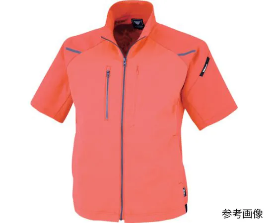 65-8405-27 Short Sleeve Blouson Orange 3L 1811-82-3L