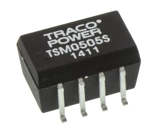 63-4841-01 TRACOPOWER TSM 1W Isolated DC-DC Converter Surface Mount, Voltage in 4.5 → 5.5 V dc, Voltage out 5V dc TSM 0505S