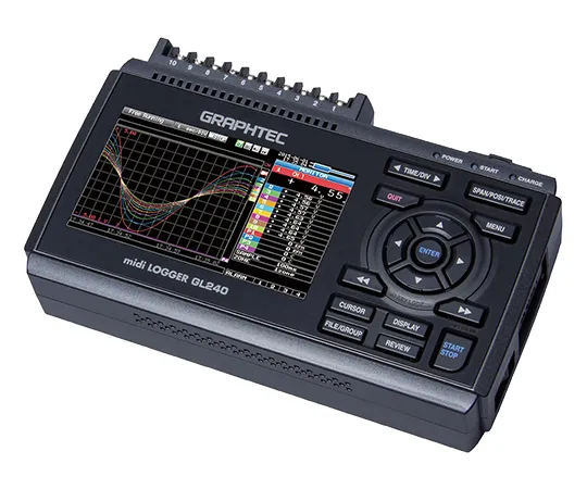 1-6683-31-56　［Discontinued］Data Logger with English Calibration Certificate　GL240