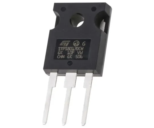 63-4896-84 STMicroelectronics 170V 80A, Dual Schottky Diode, 3-Pin TO-247 STPS80170CW STPS80170CW