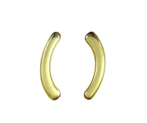 61-7427-22 Gold Metal Characters) Brackets 35mm x 1mm GM35-14
