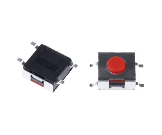 63-4777-14 Red Button Tactile Switch 50 mA @ 12 V dc DTSMW69RV