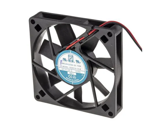63-4867-42 RS PRO Axial Fan, 80 x 80 x 15mm, 20cfm, 1.1W, 12 V dc 541-4993