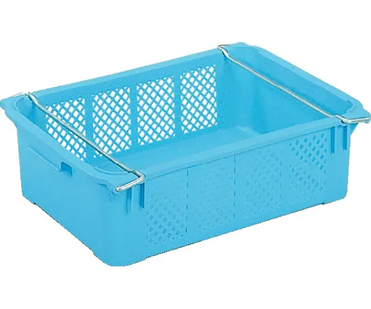 67-6649-05 Container A40-2 (PP) with Handle Light Blue 10440001BL502