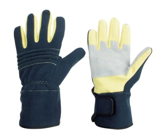 67-3142-01 Kevlar ® Cut Resistant Gloves (Pig Leather Reinforced Type) MK-FM-1 Navy M CD4043019920