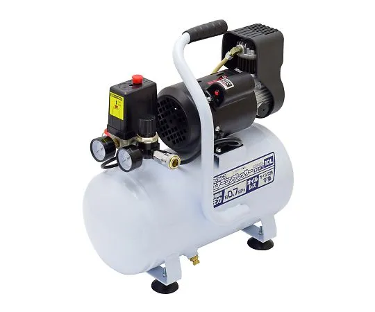 64-4062-68　［Discontinued］EarTH MAN Silent Type Oilless Air Compressor 10 L　ACP-10A