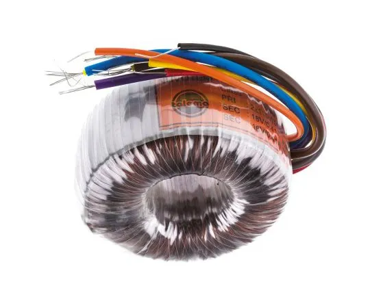 63-4747-62 2 Output Toroidal Transformer, 15VA, 2 x 18V ac 91939-P2S2