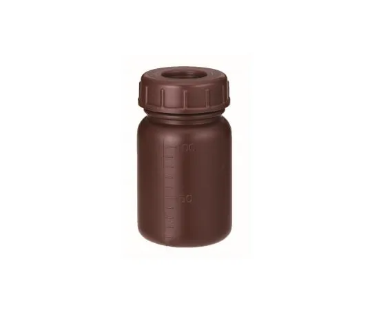 63-1311-49 Wide-mouth Brown Bottle 100 mL BWB-100