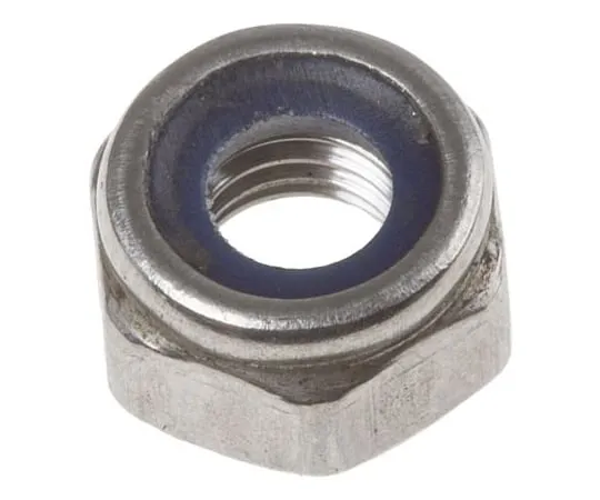 63-4653-63 RS PRO, M6, Plain Nylon Insert Lock Nut 767-832