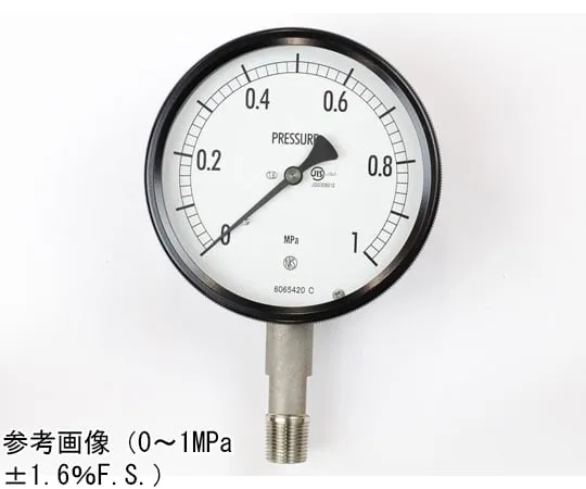 65-4300-66 Sealed Pressure Gauge (100Φ) Vertical A Frame 0.06 MPa BE10-183