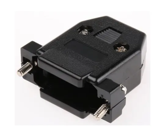 63-4790-96 MH Connectors MHCCOV Series ABS D-sub Connector Backshell, 15 Way, Strain Relief MHCCOV-15SC-BK