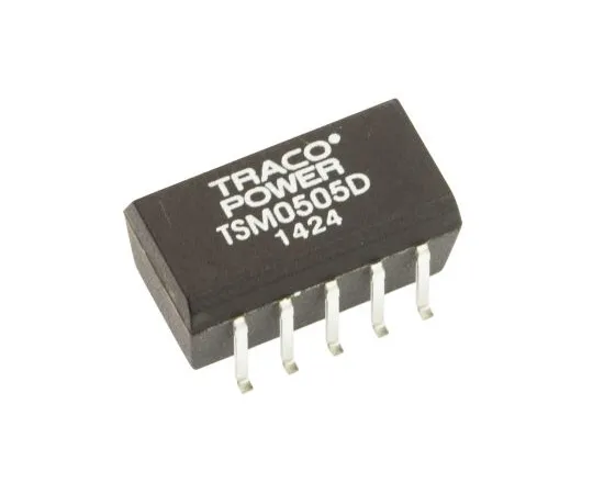 63-4841-03 TRACOPOWER TSM 1W Isolated DC-DC Converter Surface Mount, Voltage in 4.5 → 5.5 V dc, Voltage out ±5V dc TSM 0505D