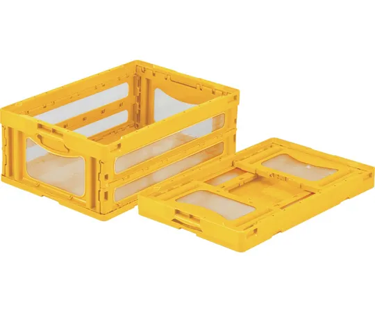 67-7113-17 Folding Container O-55B Yellow/Transparent 55909000YE304TM