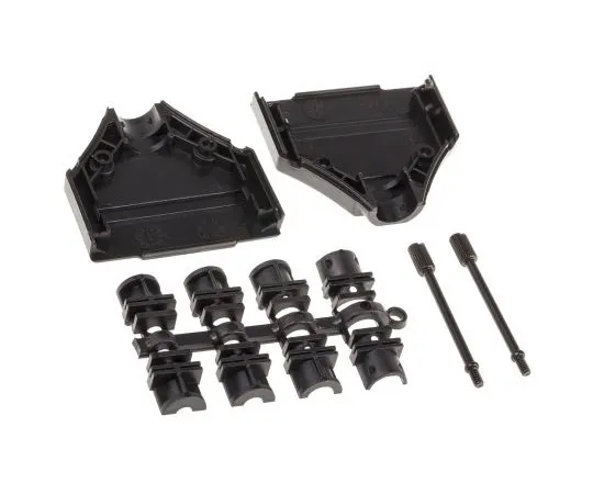 63-4764-31 MH Connectors MHDTPPK Series ABS D-sub Connector Backshell, 25 Way, Strain Relief DTPPK25-K
