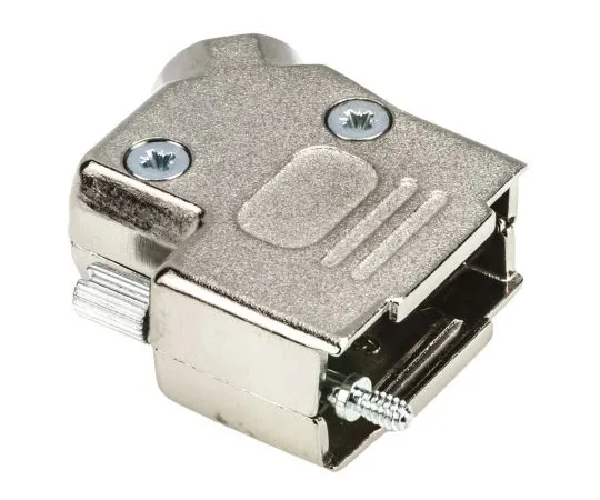 63-4752-40 MH Connectors MHD45ZK Series Zinc Angled D-sub Connector Backshell, 9 Way, Strain Relief D45ZK9-K