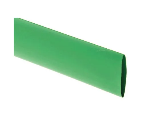 63-4773-88 TE Connectivity Green No Heat Shrink Tubing 19mm Sleeve Dia. x 1.2m Length, RNF-100 Series 2:1 Ratio RNF-100-3/4-5-STK