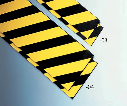 6-6028-03　［Discontinued］Caution Padded Tapes 100mm x 8mm x 2m