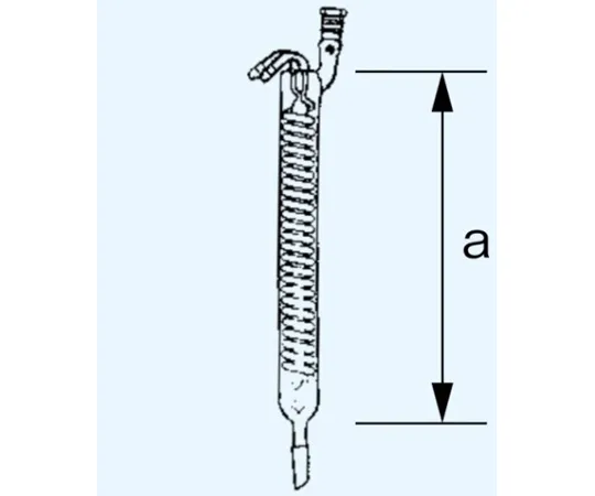65-8664-42 Chiller Jim Funnel Type Top 15 Bottom 15 a Length 100 mm 4109-100