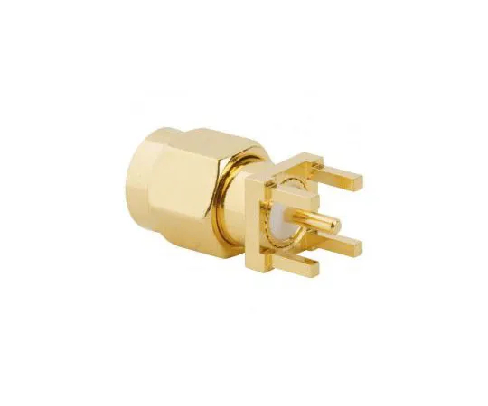63-4689-87 Amphenol Straight 50Ω PCB Mount SMA Connector, Solder Termination 901-9895-RFX
