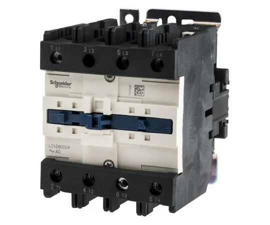 63-4889-45 Schneider Electric 4 Pole Contactor, 80 A, 230 V ac Coil, TeSys D, 4NO LC1D80004P7