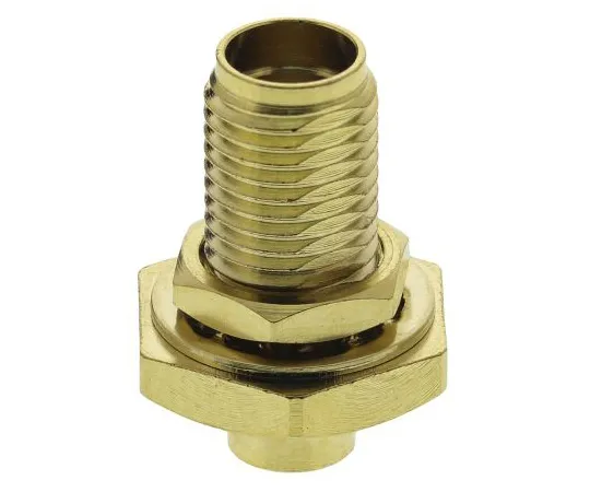 63-4874-07 RS Pro Straight Panel Mount Bulkhead Fitting SMA Bulkhead, Crimp Termination RG402 546-3147