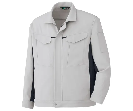 65-1243-88 Work Clothes, Unisex Jumper Silver Gray SSS G691-UE-SSS G691-UE-SSS