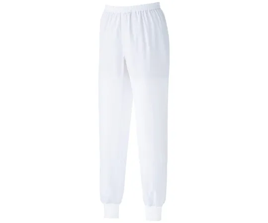 65-1311-09　［Discontinued］Work Clothes, VERDEXCEL Unisex Slacks White 3S VEHS05W-SITA-3S　VEHS05W-SITA-3S