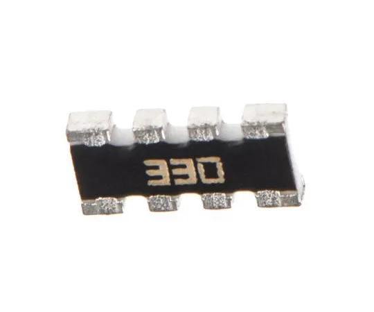63-4853-25 Bourns CAY16 Series 33Ω ±5% Isolated SMT Resistor Array, 4 Resistors, 0.25W total 1206 (3216M) package Convex CAY16-330J4LF