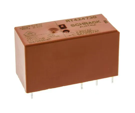 63-4790-70 TE Connectivity DPDT PCB Mount Non-Latching Relay, 230V Coil RT424730 7-1393243-9
