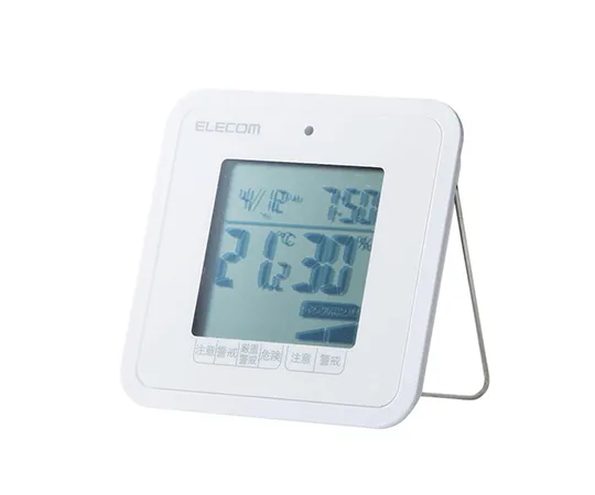 63-1848-93　［Discontinued］Thermo-hygrometer 80 x 19.5 x 80 mm　OND-03WH