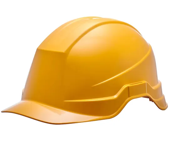 67-6629-30 ABS Helmet (α Liner) "Ear Muff/Disaster Prevention Surface" Mountable Yellow SC-23BDR2-Y