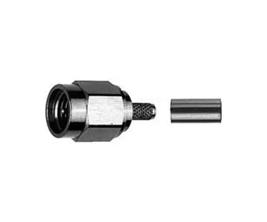 63-4722-34 Telegartner Straight 50Ω Cable Mount SMA Connector, Crimp Termination RG58 C/U J01150A0049