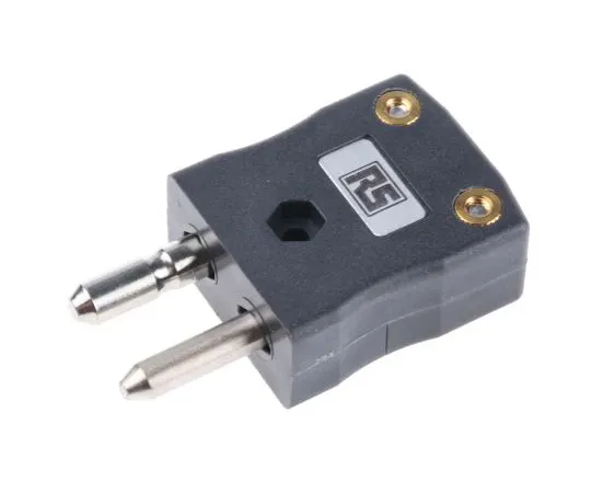 63-4798-97 RS PRO BS Standard In-Line Plug Connector for *** with Type J Thermocouple Type J, Standard 455-9590