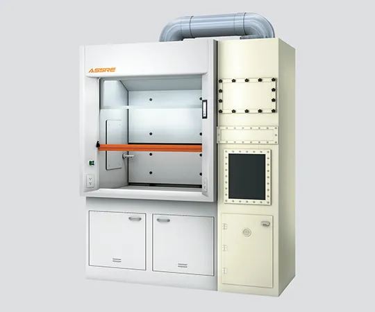 3-4488-01　［Discontinued］Fume Hood Wet, Dry Hybrid Scrubber Horizontal Type 1700 x 845/750 x 2250　ASI-1200SUC