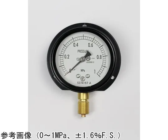 65-4293-39-20 Sealed Pressure Gauge (60Φ) Vertical B Frame 1 MPa with Inspection Certificate BA10-221