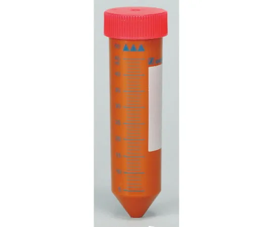 63-2978-23 V Bottom Centrifuge Tube Light Shielding Type (Brown) Red Cap 50ml 62.548.304