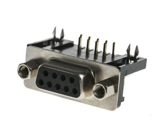 63-4870-75 RS 9 Way Right Angle Rectangular Connector Socket 544-3957