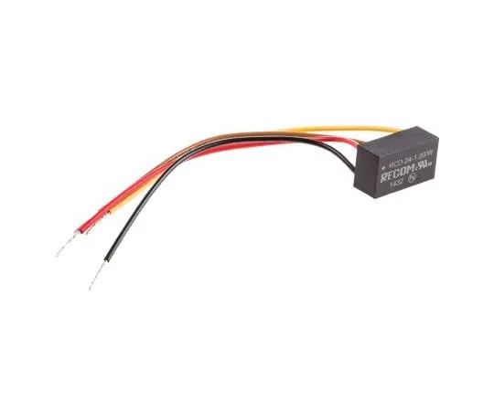 63-4933-60 Recom RCD-24-1.20/W, Constant Current LED Driver 37.2W 3 → 33V 1.2A RCD-24-1.20/W