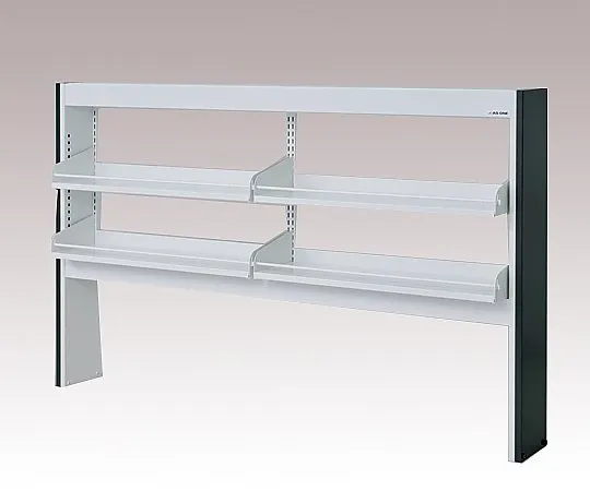 3-2075-01　［Discontinued］Reagent Shelf Steel Type, Rack Type, Single-Sided Type 1180 x 200 x 1100　RAC-1200-SL