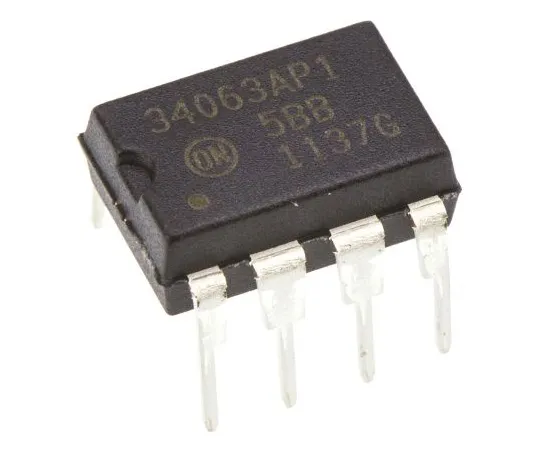63-4843-15 ON Semiconductor MC34063AP1G, 1-Channel, Step-Down/Up DC-DC Converter 8-Pin, PDIP MC34063AP1G