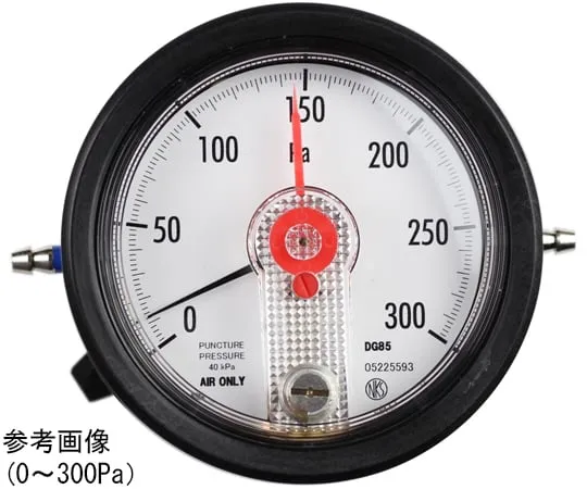 65-4307-56-20 Differential Pressure Meter 100 kPa with Inspection Certificate DG85-39A