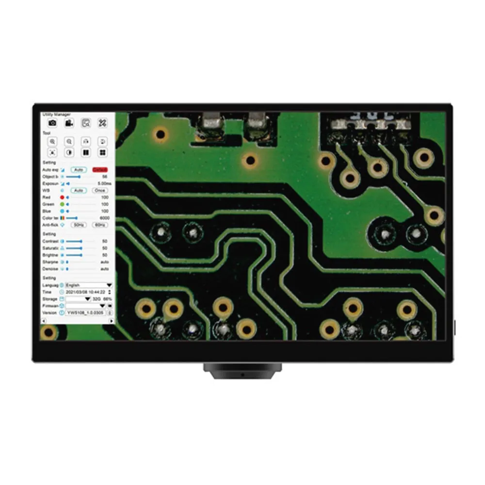 3-3339-41 Full HD camera with integrated display AR-YW5612