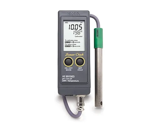 61-0120-68　［Discontinued］Portable pH/pH-Mv/ORP/℃ Meter HI 991003N　HI991003N