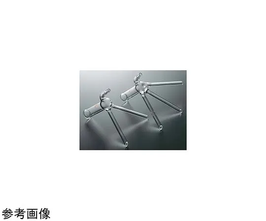 65-6837-19 Adapter (Bifurcated/For Rubber Stopper/For Reducing Pressure) 18 mm 1872-01