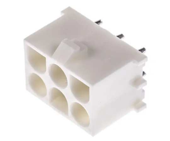 63-4683-52 TE Connectivity Universal MATE-N-LOK, 6 Way, Straight PCB Header 350711-1